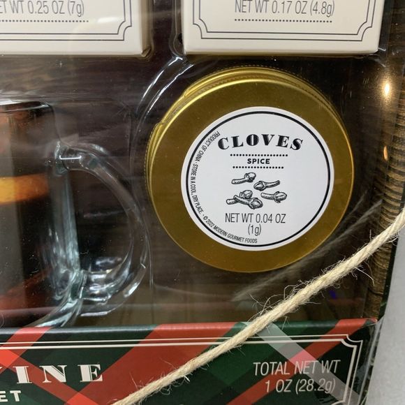 The Mulled Wine Hot Drink Set Cocktail Mug Gift Box Spice Blend Recipe Holiday - Picture 4 of 13